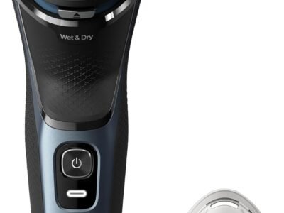 Philips Barbeador Elétrico Masculino, Uso Seco e Molhado, Cabeças flexíveis 5D, com Aparador Retrátil, Carregamento Rápido - S3144/00