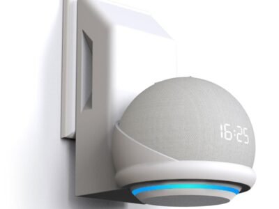 Suporte De Tomada Stand Amazon Alexa Echo Dot 4 Parede