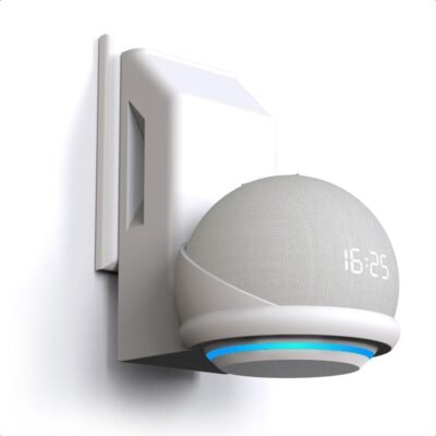 Suporte De Tomada Stand Amazon Alexa Echo Dot 4 Parede