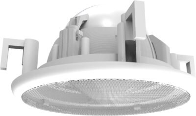 Splin Suporte Stand De Teto de Embutir para Amazon Alexa Speaker para Echo Dot 5 ou 4 e HomePod Mini | Linha Pro | acabamento em Metal | Modelo Clássico (branco)