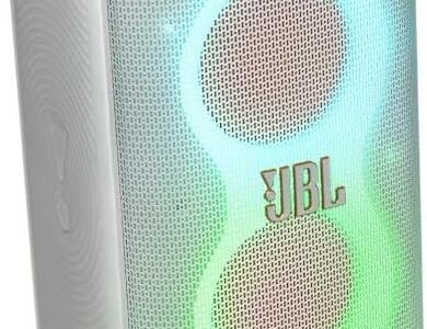 JBL, Caixa de Som, PartyBox Club 120, Bluetooth, Show de Luzes, À Prova de Respingos - 160W RMS Branca