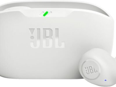 JBL, Fone de Ouvido Sem Fio, Bluetooth, Wave Buds TWS - Branco