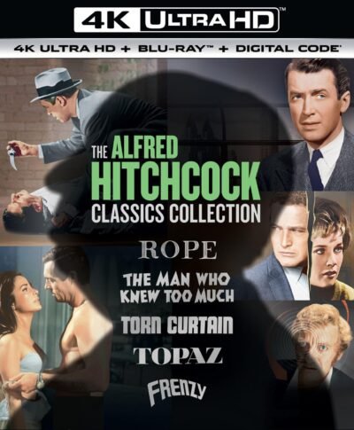 ALFRED HITCHCOCK CLASSICS COLLECTION (4K ULTRA HD/BLU-RAY/DIGITAL)