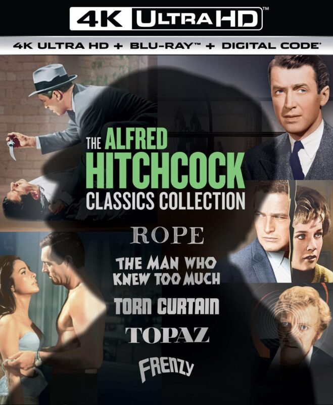 ALFRED HITCHCOCK CLASSICS COLLECTION (4K ULTRA HD/BLU-RAY/DIGITAL)