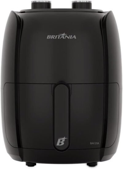 Air Fryer Britânia Compacta 2L 1000W Sem Óleo BAF20A 127V