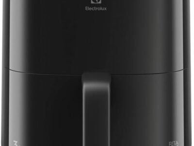 Air Fryer Electrolux por Rita Lobo 3L Preta Efficient c/Desligamento Automático 1200W (EAF05) 127V