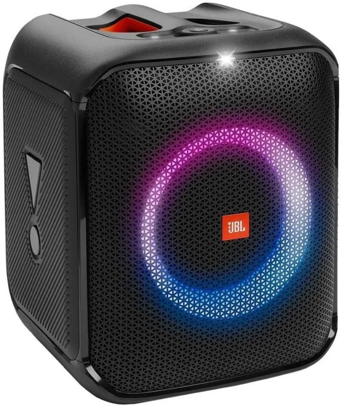 Caixa de Som Jbl Bluetooth Partybox Encore Essential, com Design à Prova de Respingos, 100w