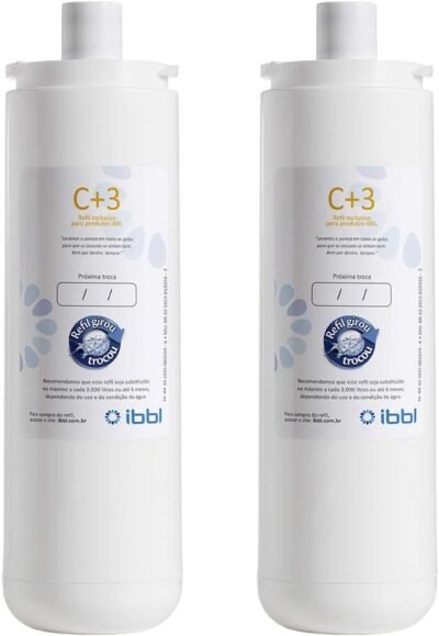 Conjunto Filtro IBBL C+3 para Purificador de Água (2 unidades)