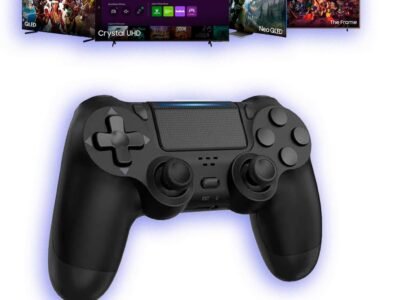 Controle Game Bluetooth para TV SAMSUNG PHILIPS TCL LG SONY Google TV Tizen Game Hub Game Pass GeForce NOW WebOS Android TV Roku TV PC QLED 3em1 4K AU7700 Cu7700 DU7700 alta compatibilidade