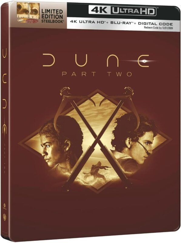 DUNE: PART TWO US STEELBOOK (WMT/4KUHD/BD/DIG) [4K UHD]