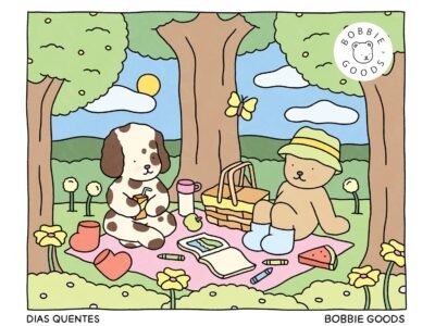 Dias quentes (Spring Summer) – Livro de colorir oficial Bobbie Goods