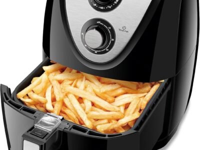 Fritadeira Sem Óleo Air Fryer 5L, Mondial, Preto/Inox, 1900W, 220V - AFN-50-BI