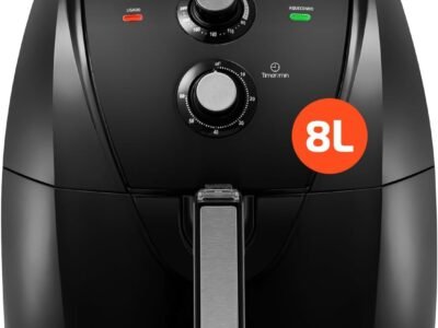 Fritadeira Sem Óleo Air Fryer 8L, Mondial, Preto, 1900W, 220V - AFN-80-FB