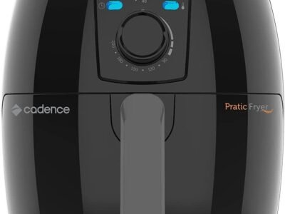 Fritadeira sem Óleo Cadence Pratic Fryer, 3L, Preta, 110V, FRT515
