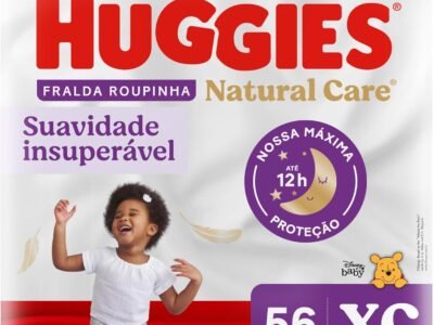 Huggies Fralda Premium Roupinha Natural Care XG 56 Un