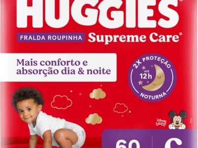 Huggies Fralda Roupinha Supreme Care G 60 Un