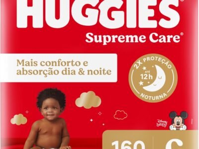 Huggies, Fralda Supreme Care, G, 160 fraldas