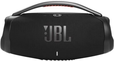 JBL, Caixa de Som, Boombox 3 Wi-Fi, Bluetooth, À Prova D'água e Poeira - Preto