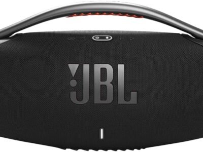 JBL, Caixa de Som, Boombox 3 Wi-Fi, Bluetooth, À Prova D'água e Poeira - Preto