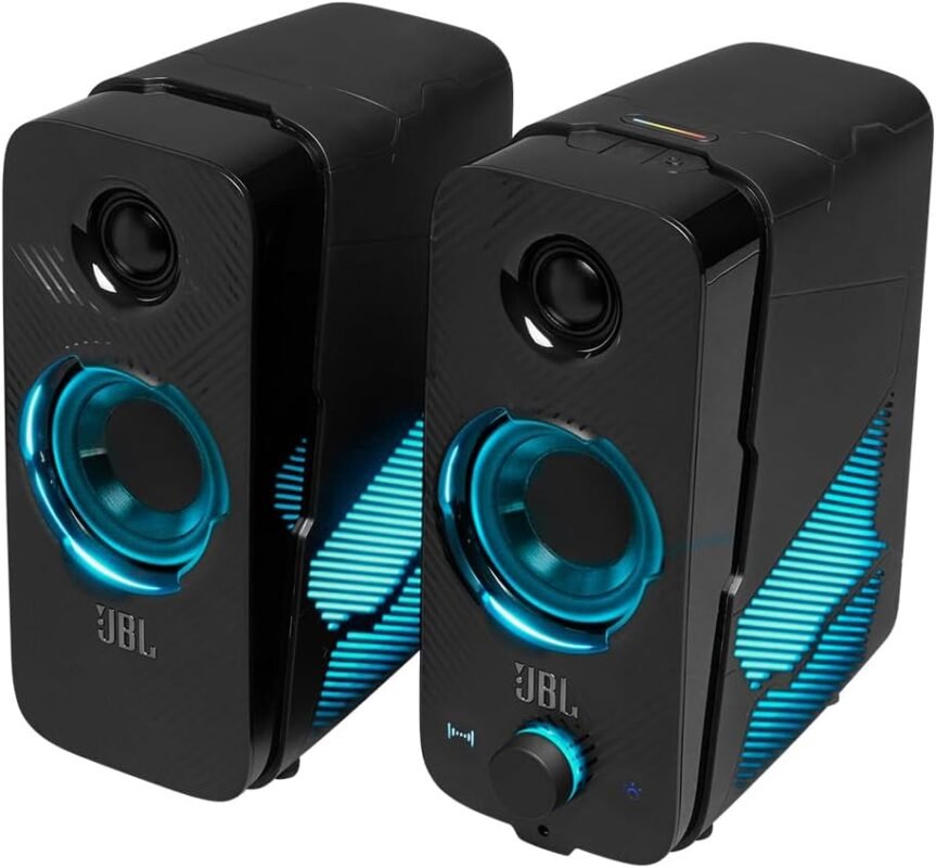 JBL, Caixa de Som Gamer, Quantum Duo 20W - Preta