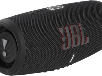 JBL Carga 5 - Alto-Falante Bluetooth Portátil Com Ip67 À Prova D'Água E Cobrança USB - Preto