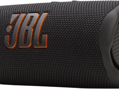 JBL Flip 7, altifalante Bluetooth portátil sem fios potente, bateria de 16h, resistente à água IP68, à prova de poeira e quedas, som Pro, AI Sound Boost, compatível com Auracast, preto