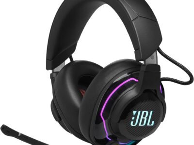 JBL, Fone de Ouvido Bluetooth, Quantum 910, Headset Gamer, Over Ear, Sem Fio, Com Wireless e Cancelamento de Ruído - Preto
