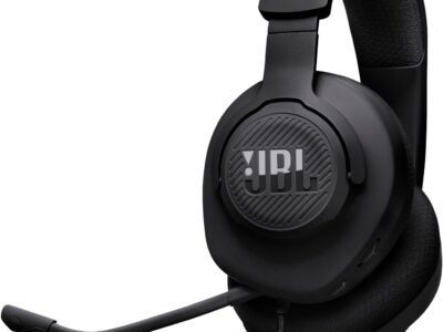 JBL, Fone de Ouvido Com Fio JBLQTUM100M2BLK