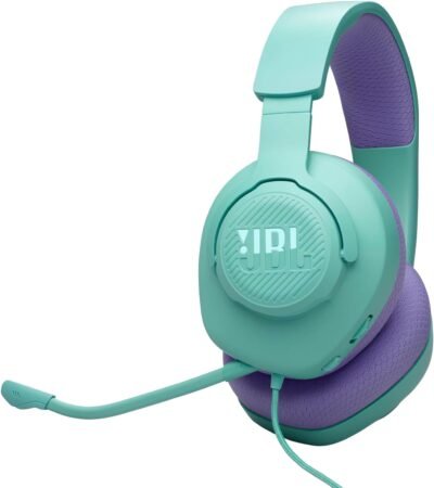JBL, Fone de Ouvido Com Fio JBLQTUM100M2CYN