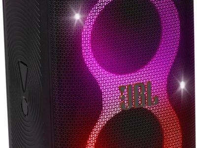 JBL Partybox Club 120 - Altifalante Portátil com Bluetooth 5.4, 160W de Potência, Luz LED, Resistente à Água IPX4 - Preto