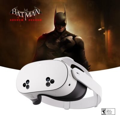 Meta Quest 3S 256GB — Get Batman: Arkham Shadow and a 3-Month Trial of Meta Quest+ Included — All-in-One Headset