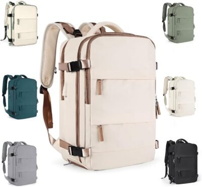 Mochila De Viagem Grande Impermeável, Com Porta Usb, Compartimento Para Sapatos, Bolsa Para Objetos úmidos, Mochila Para Notebook, Mochila Feminina