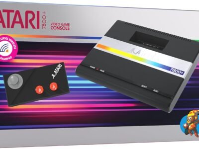 Official Atari 7800+ Console & Wireless Controller - HDMI Output
