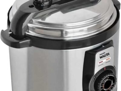 Philips Walita Daily Panela de Pressão Elétrica, 220V, 5 Litros, Acessórios com design especial (RI3103/75)