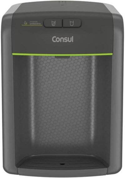Purificador de Água Consul (CPB34AF) - Bivolt - Cinza - Água Natural e Gelada do seu Jeito