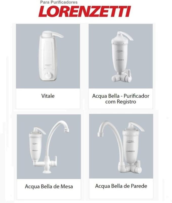 Refil Premium Purificador Lorenzetti Vitale/Acqua Bella