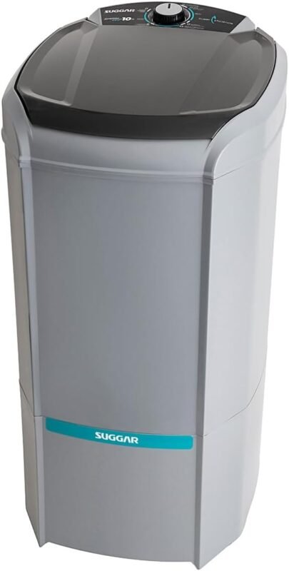 SUGGAR LAVADORA DE ROUPAS LAVAMAX ECO 10KG 110V PRATA LE1021PR