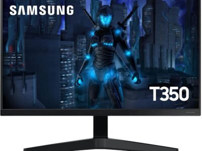 Samsung T350 - Monitor Gamer, 24", FHD, 75Hz, HDMI, VGA, Freesync, Preto